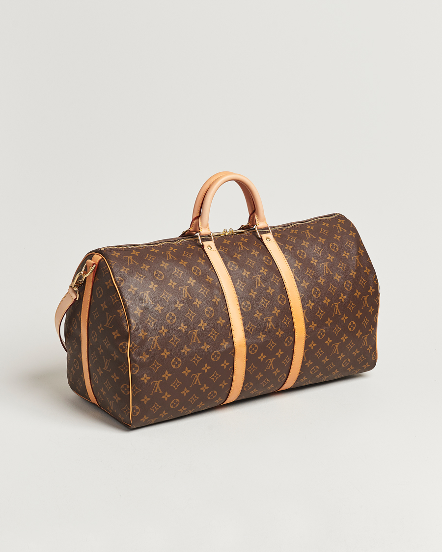 Heren |  | Louis Vuitton Pre-Owned | Keepall Bandoulière 55 Monogram 