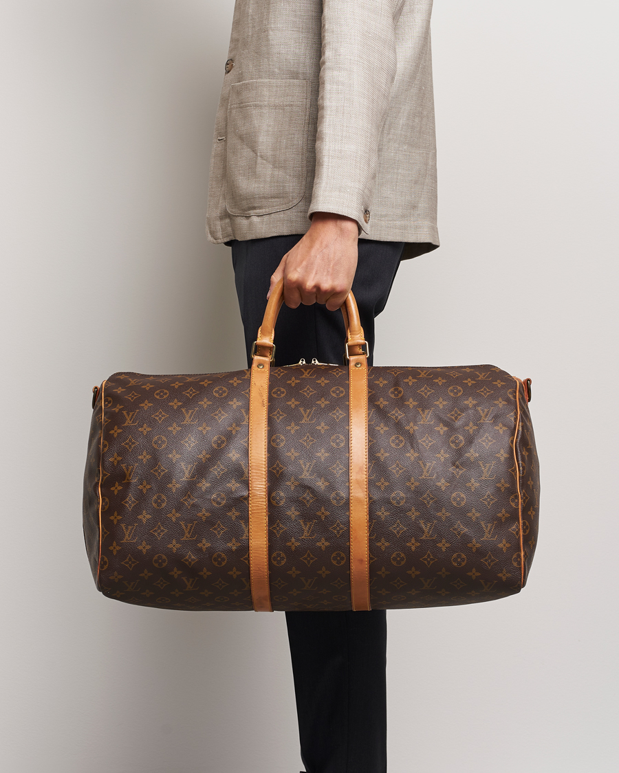 Heren | Louis Vuitton Pre-Owned | Louis Vuitton Pre-Owned | Keepall 50 Bag Monogram 