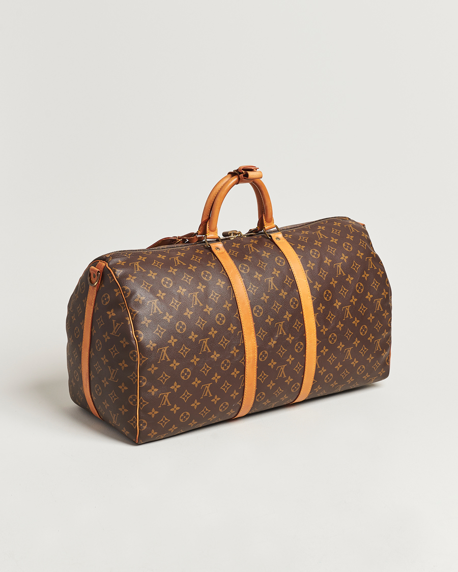 Heren | Louis Vuitton Pre-Owned Keepall Bandoulière 55 Monogram | Louis Vuitton Pre-Owned | Keepall Bandoulière 55 Monogram