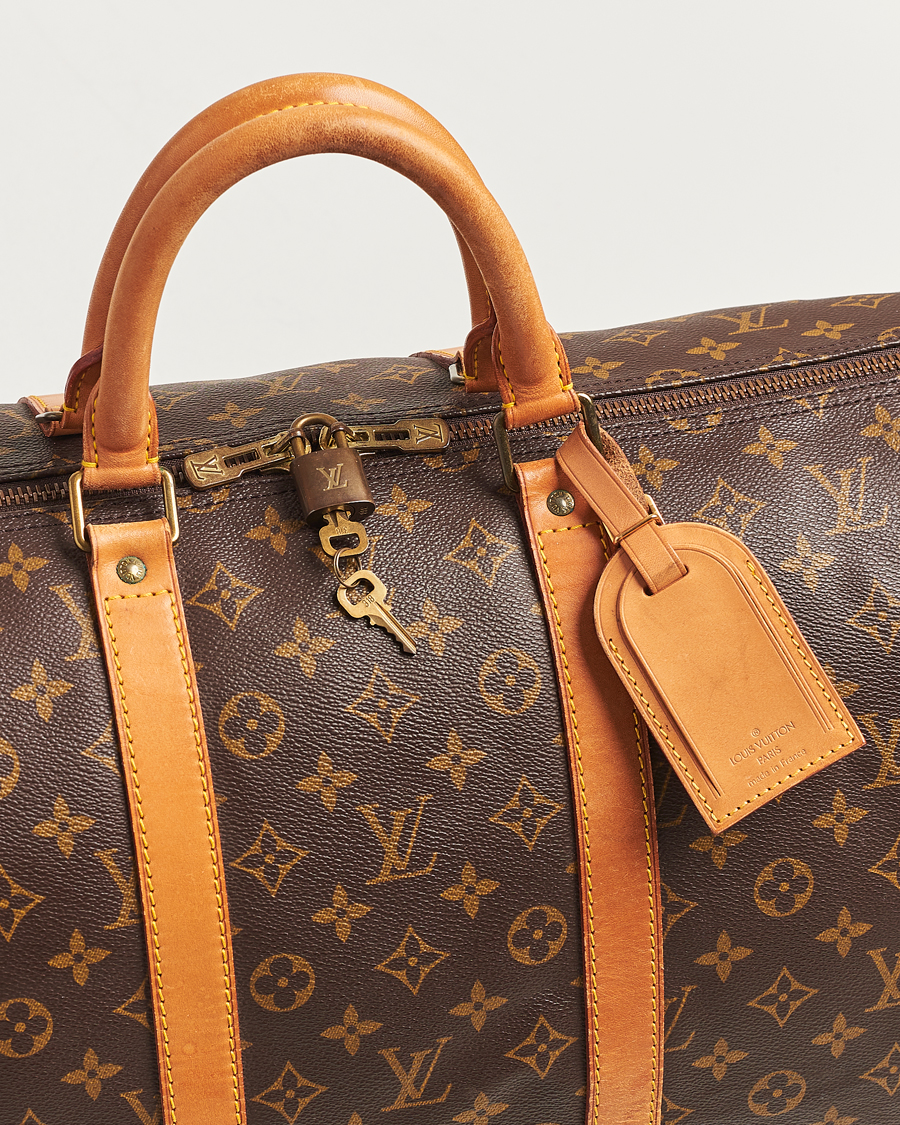Heren | Louis Vuitton Pre-Owned Keepall Bandoulière 55 Monogram | Louis Vuitton Pre-Owned | Keepall Bandoulière 55 Monogram