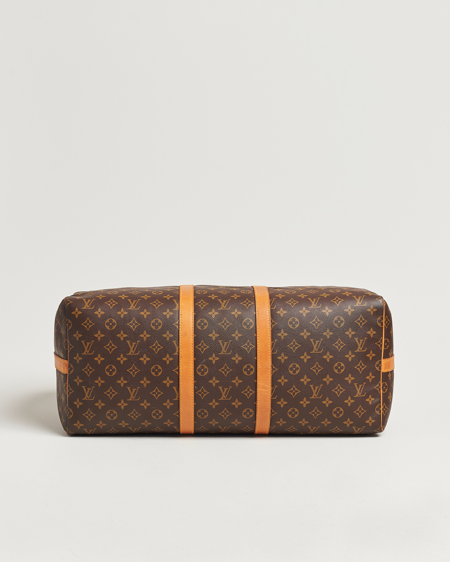 Heren | Louis Vuitton Pre-Owned Keepall Bandoulière 55 Monogram | Louis Vuitton Pre-Owned | Keepall Bandoulière 55 Monogram