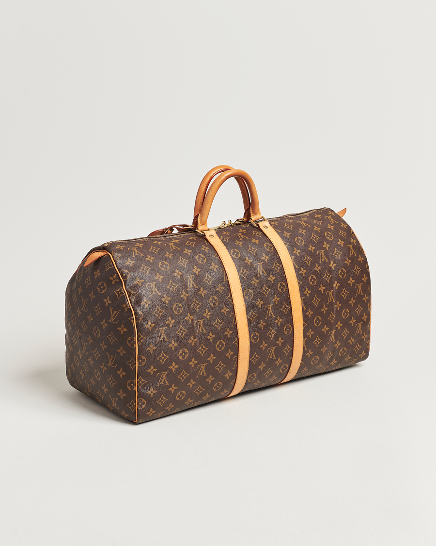 Heren | Louis Vuitton Pre-Owned | Louis Vuitton Pre-Owned | Keepall 55 Bag Monogram 