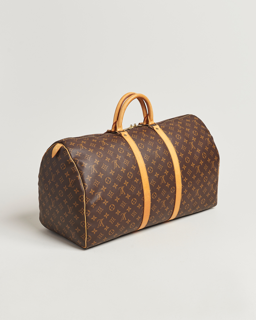 Heren | Louis Vuitton Pre-Owned | Louis Vuitton Pre-Owned | Keepall 55 Bag Monogram 