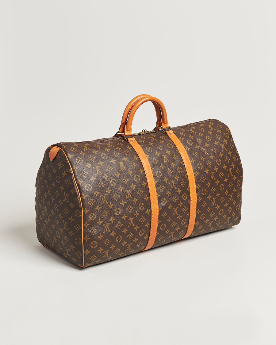 Heren | Louis Vuitton Pre-Owned | Louis Vuitton Pre-Owned | Keepall 60 Bag Monogram 