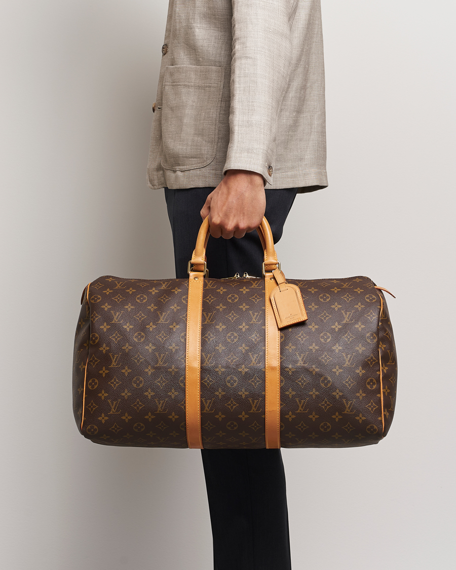 Heren | Accessoires | Louis Vuitton Pre-Owned | Keepall 50 Bag Monogram 