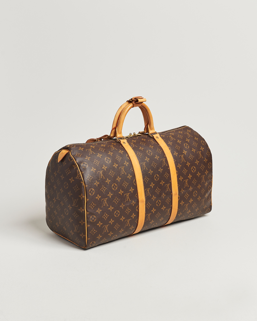 Heren |  | Louis Vuitton Pre-Owned | Keepall 50 Bag Monogram 