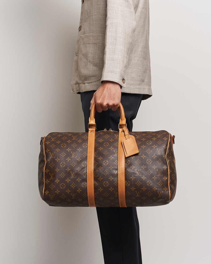 Heren |  | Louis Vuitton Pre-Owned | Keepall Bandoulière 45 Monogram 