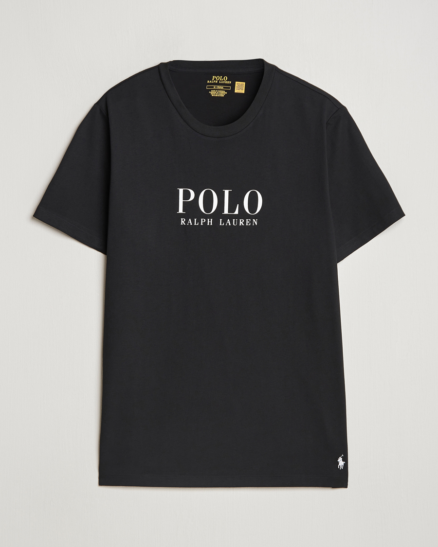 Heren | T-shirts | Polo Ralph Lauren | Logo Cotton Jersey Sleep T-Shirt Black