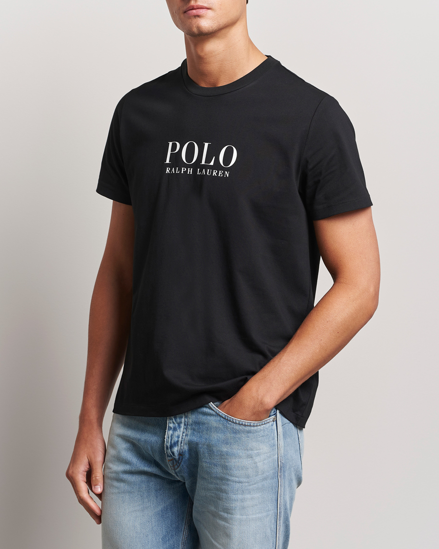 Heren | T-shirts | Polo Ralph Lauren | Logo Cotton Jersey Sleep T-Shirt Black