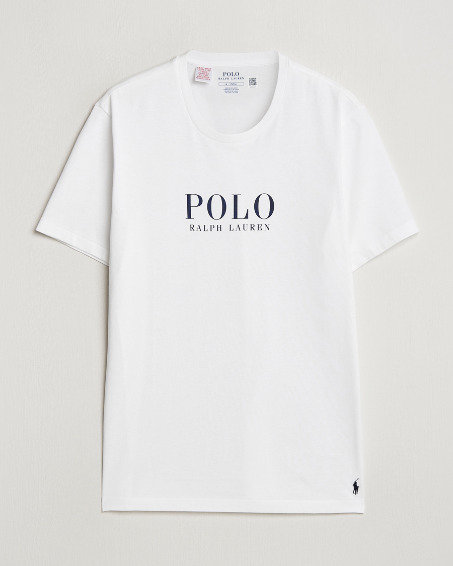 Heren | T-shirts | Polo Ralph Lauren | Logo Cotton Jersey Sleep T-Shirt White