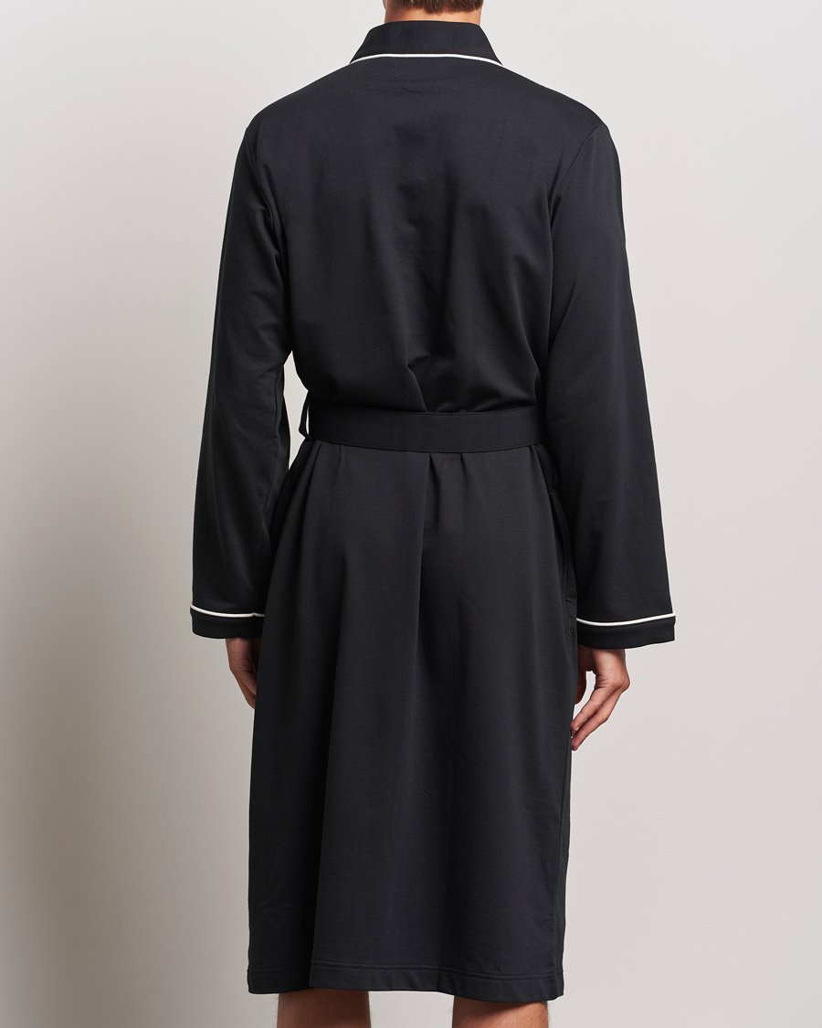 Heren | Polo Ralph Lauren Cotton Jersey Robe Black | Polo Ralph Lauren | Cotton Jersey Robe Black