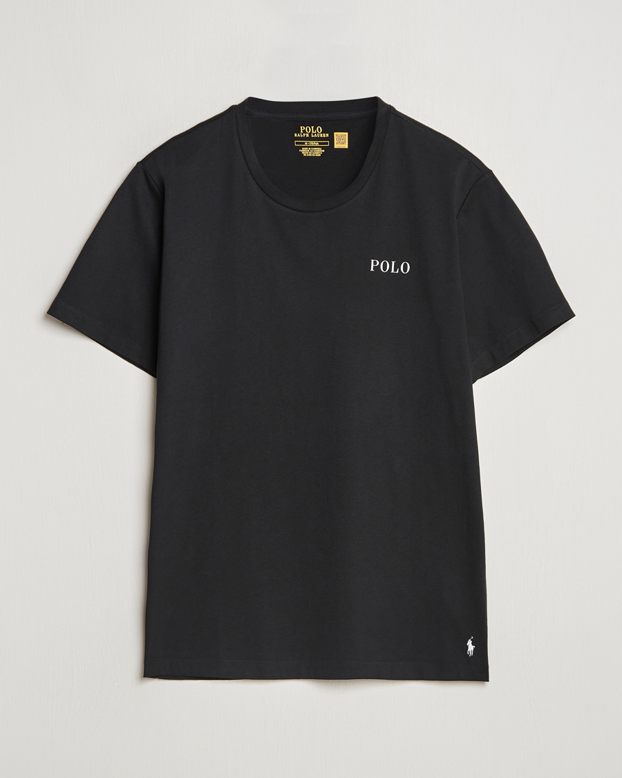 Heren | T-shirts | Polo Ralph Lauren | Logo Cotton Jersey Sleep T-Shirt Black