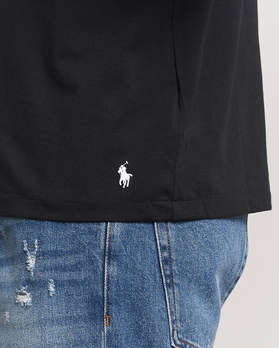 Heren | T-shirts | Polo Ralph Lauren | Logo Cotton Jersey Sleep T-Shirt Black