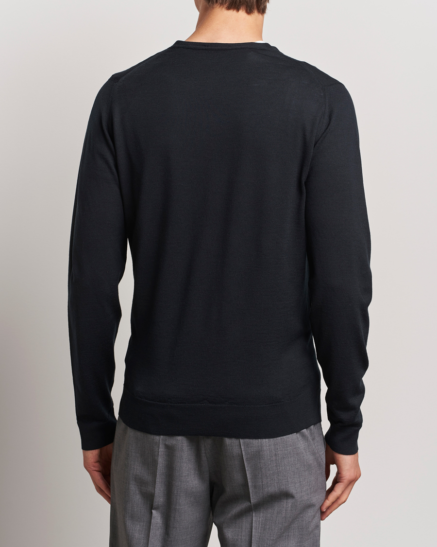 Heren | Truien | John Smedley | Petworth Extra Fine Merino Cardigan Black