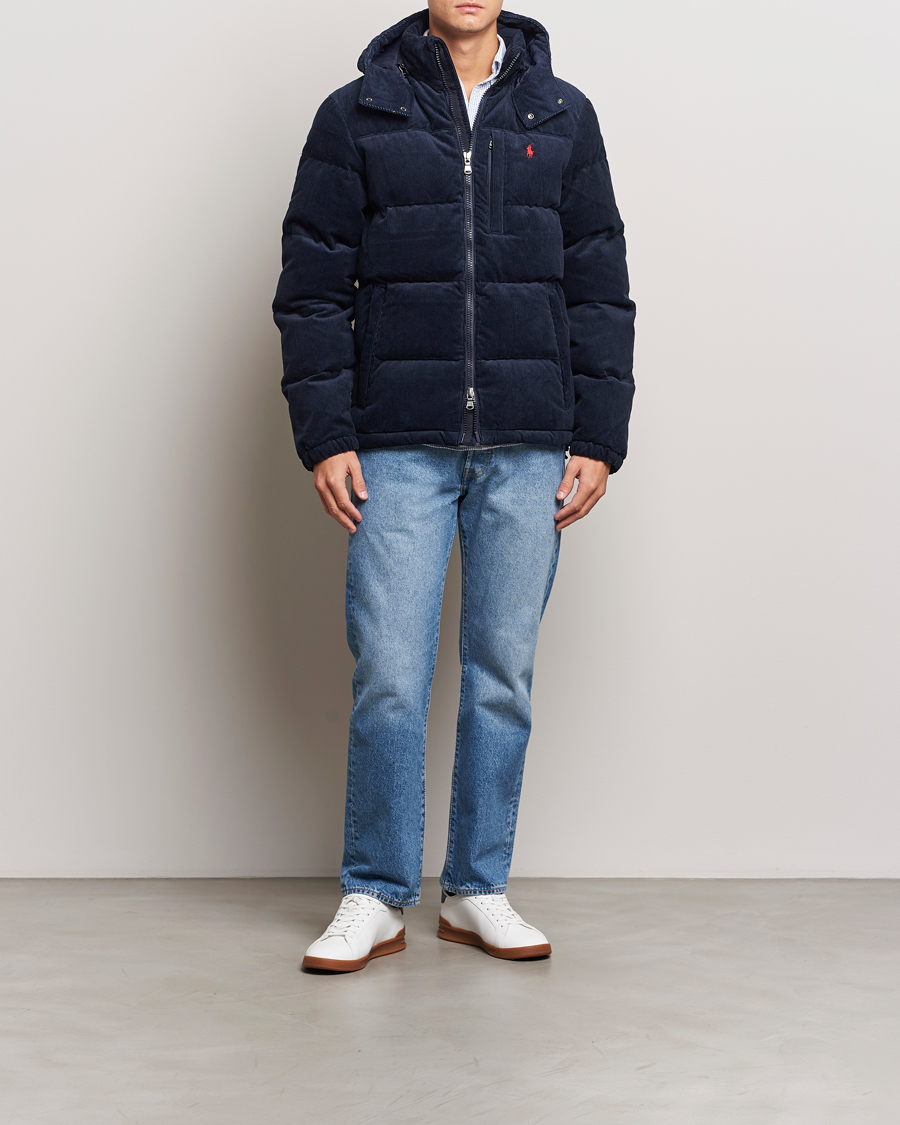 Heren | Jassen | Polo Ralph Lauren | El Cap Corduroy Down Jacket Aviator Navy