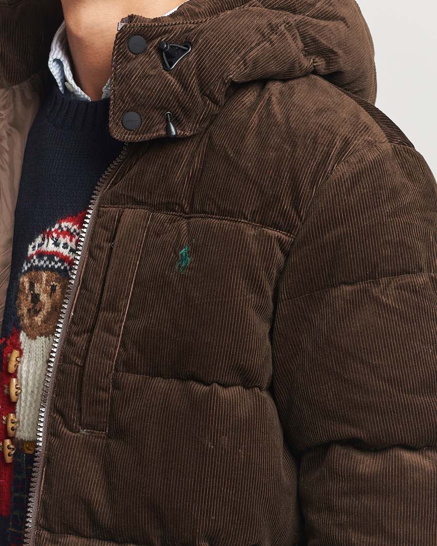 Heren | Jassen | Polo Ralph Lauren | El Cap Corduroy Down Jacket Dark Beech