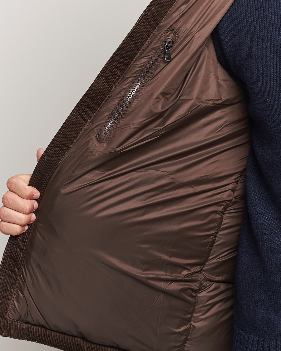 Heren | Jassen | Polo Ralph Lauren | El Cap Corduroy Down Jacket Dark Beech