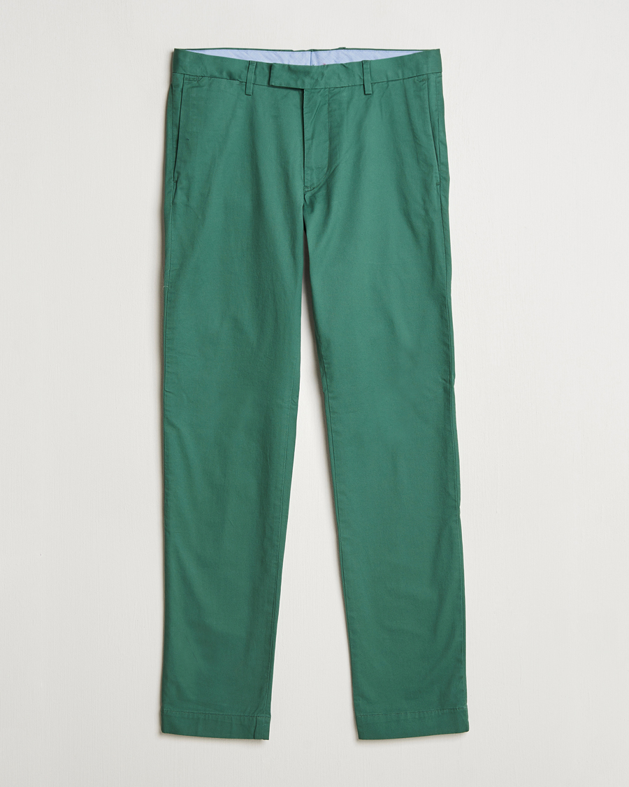 Heren | Broeken | Polo Ralph Lauren | Slim Fit Stretch Chinos Washed Forest