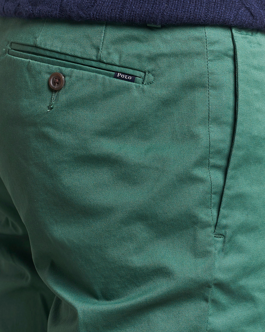Heren | Broeken | Polo Ralph Lauren | Slim Fit Stretch Chinos Washed Forest