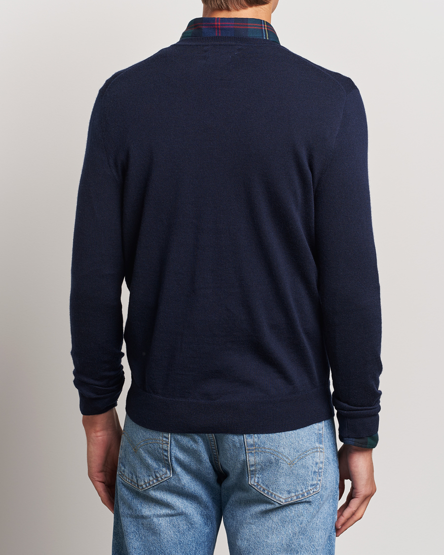 Heren | Truien | Polo Ralph Lauren | Merino Crew Neck Pullover Hunter Navy