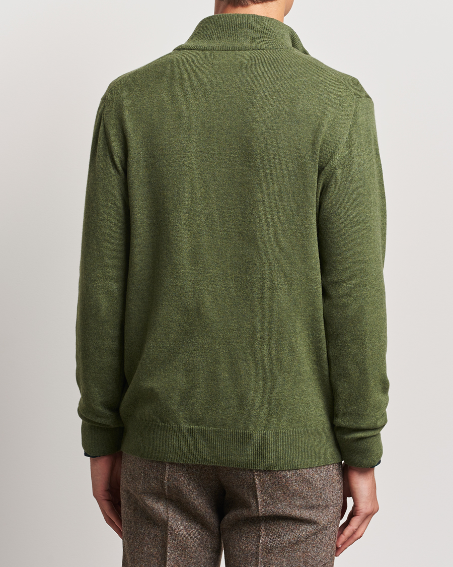 Heren | Truien | Polo Ralph Lauren | Merino Half-Zip Sweater Classic Olive Heather