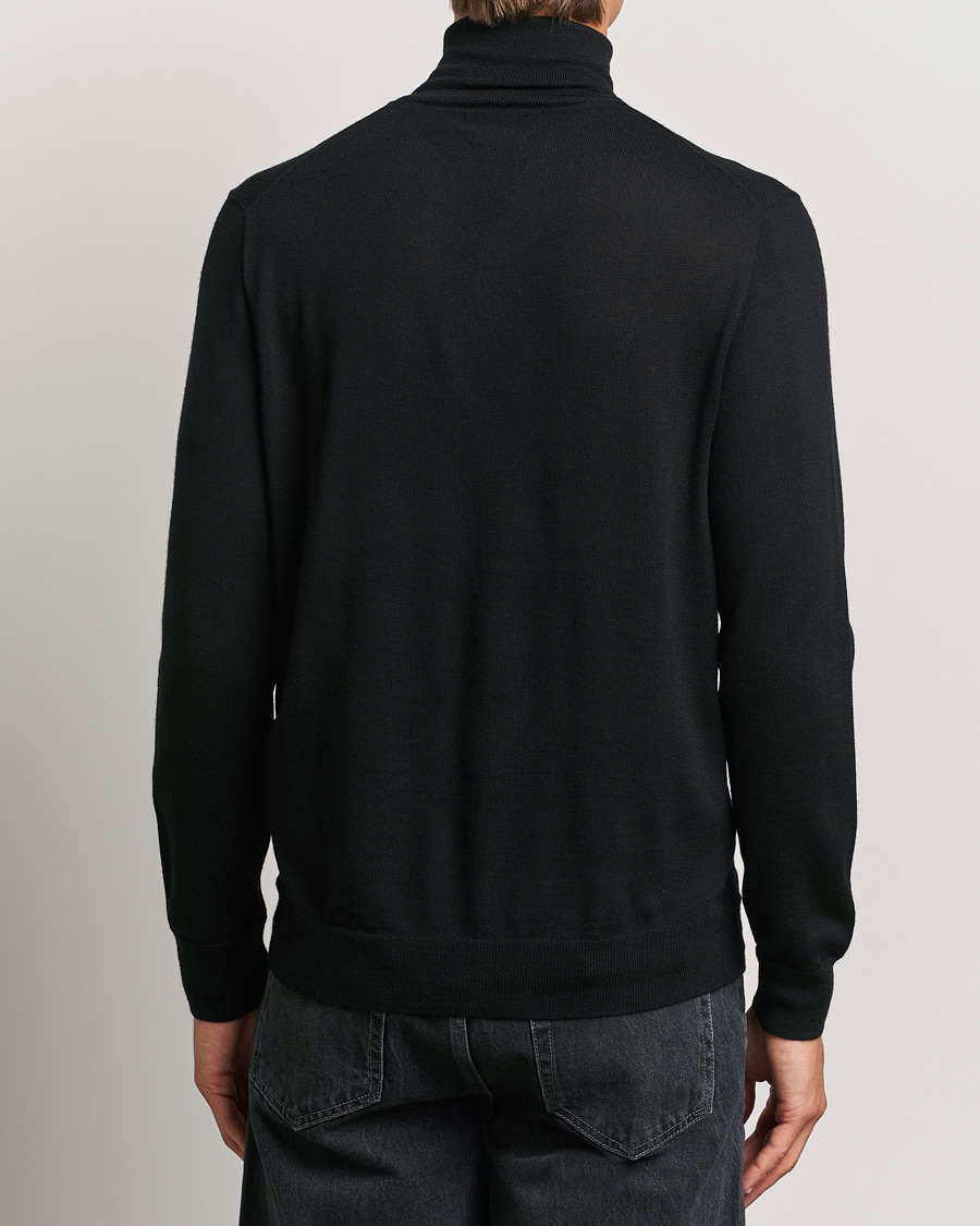 Heren | Truien | Polo Ralph Lauren | Merino Knitted Rollneck Polo Black