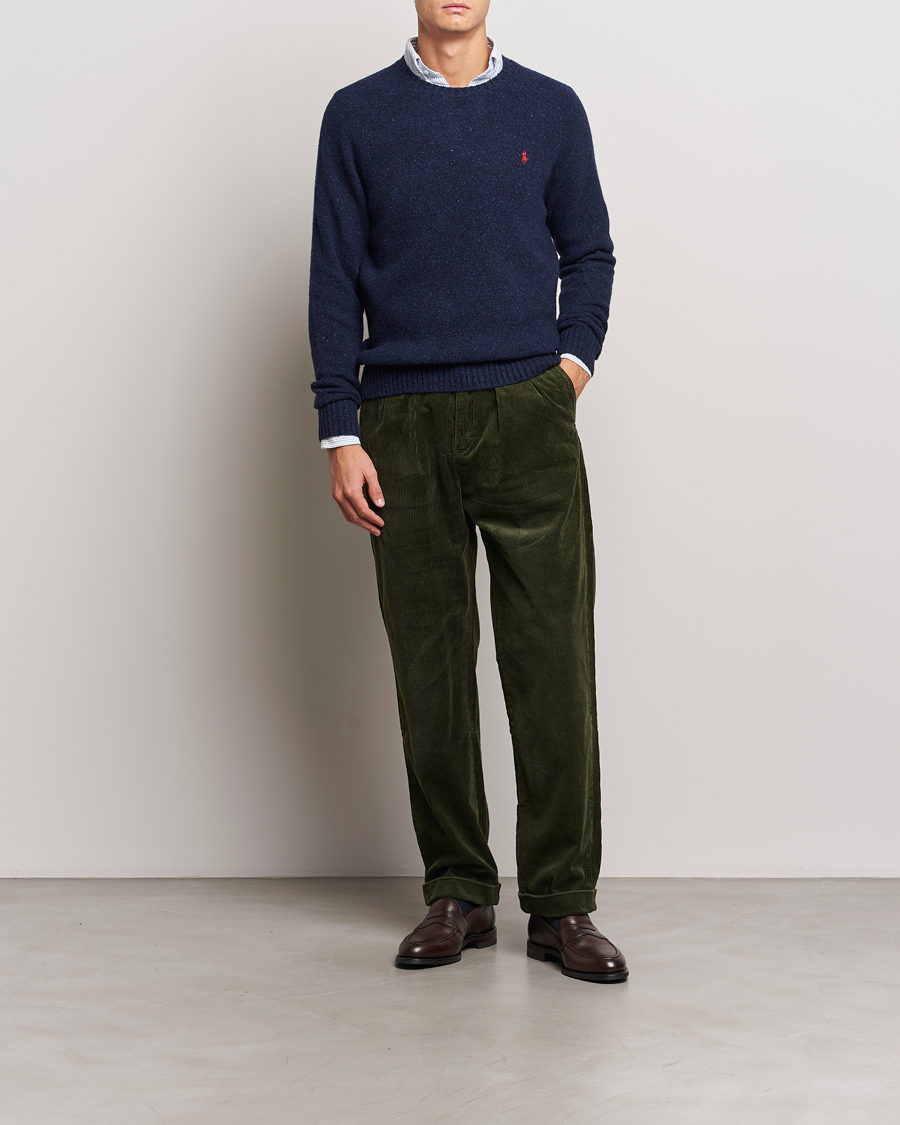 Heren | Truien | Polo Ralph Lauren | Donegal Sweater Ancient Navy