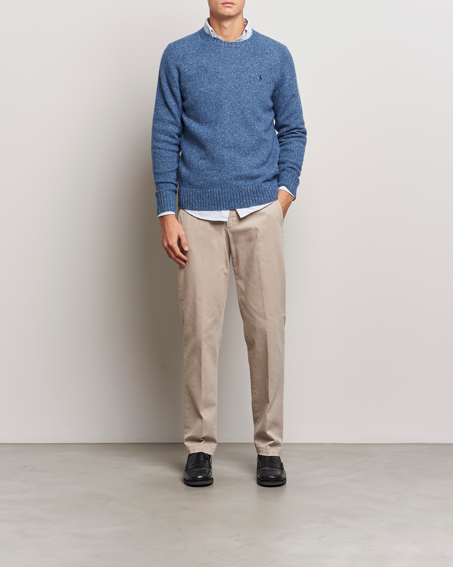 Heren | Truien | Polo Ralph Lauren | Donegal Sweater Chambrey Blue
