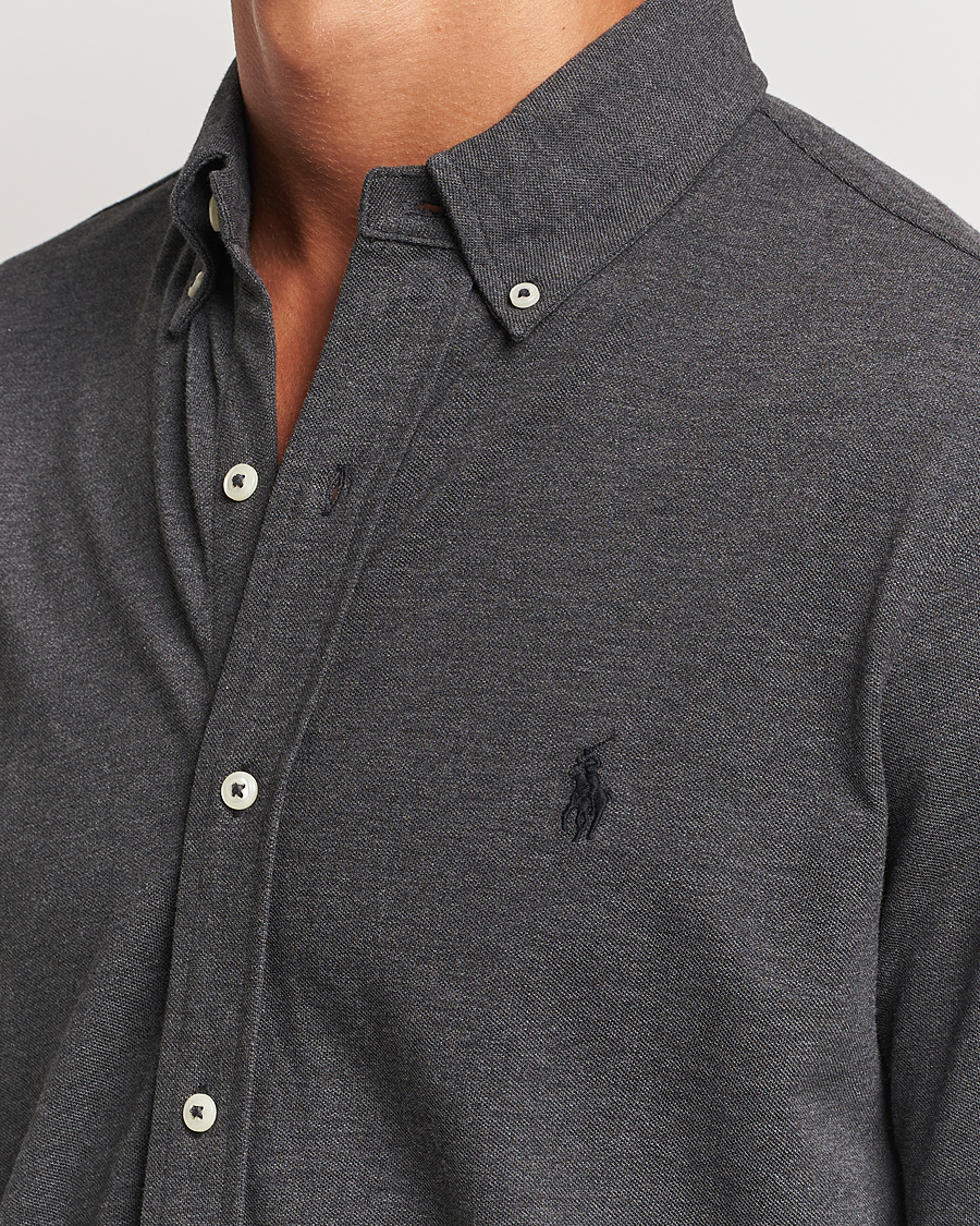 Heren | Overhemden | Polo Ralph Lauren | Featherweight Mesh Shirt Windsor Heather