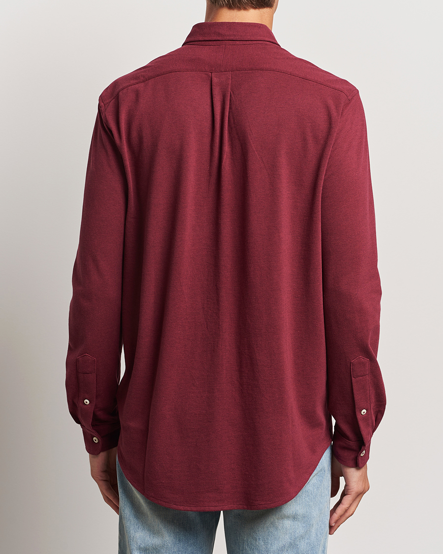 Heren | Overhemden | Polo Ralph Lauren | Featherweight Mesh Shirt Vintage Port Heather