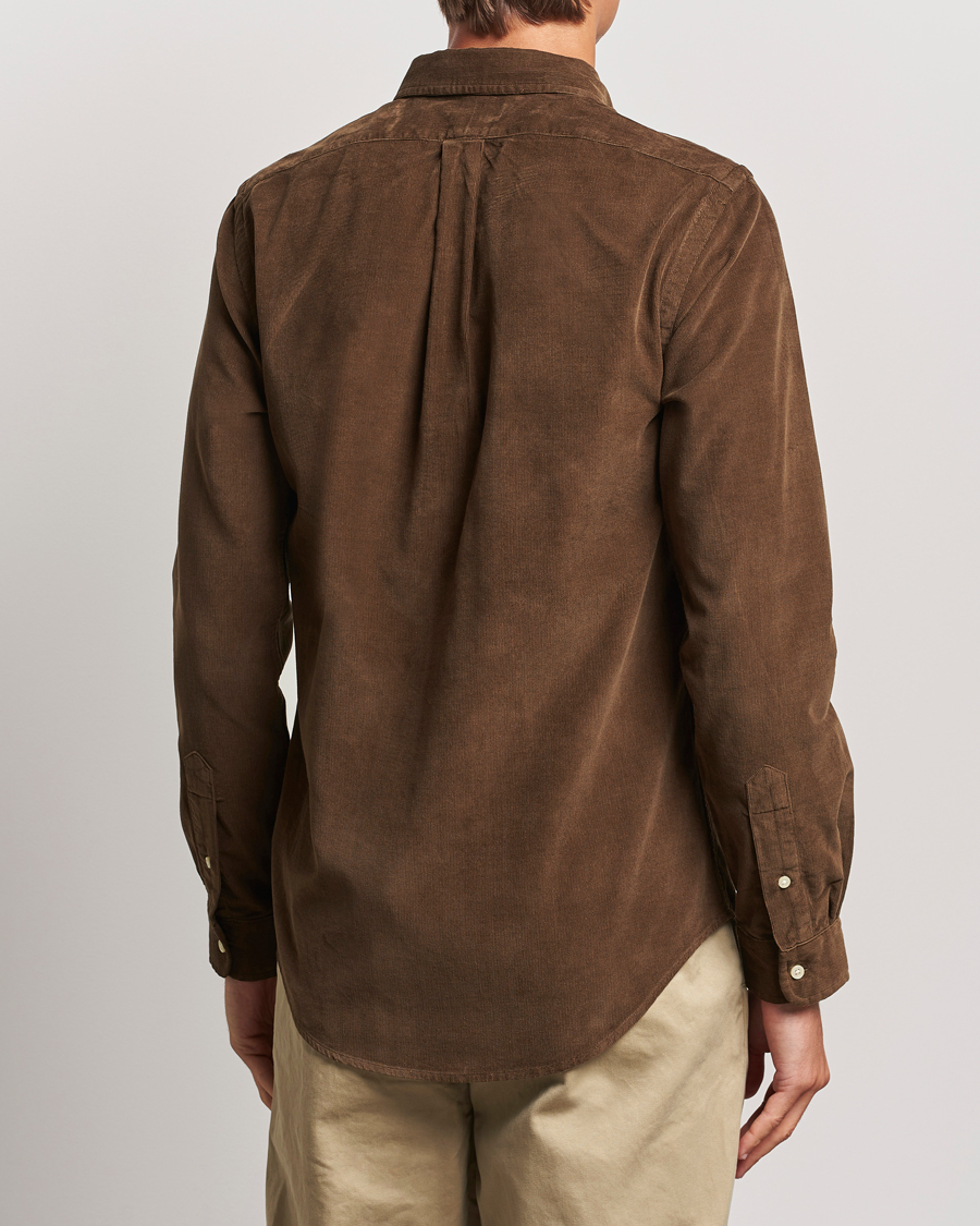 Heren | Overhemden | Polo Ralph Lauren | Slim Fit Corduroy Shirt Chocolate Mousse