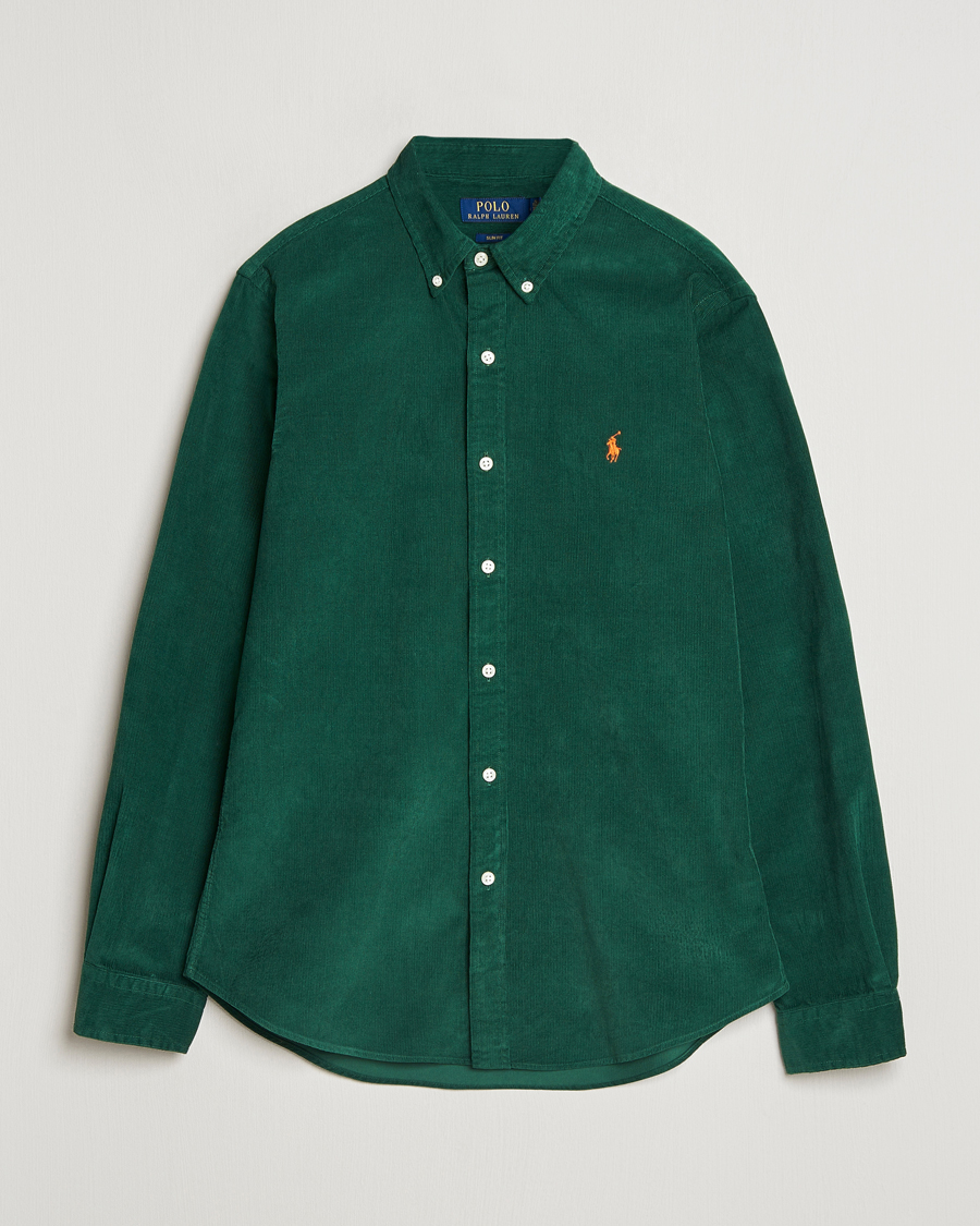 Heren | Overhemden | Polo Ralph Lauren | Slim Fit Corduroy Shirt Vintage Pine