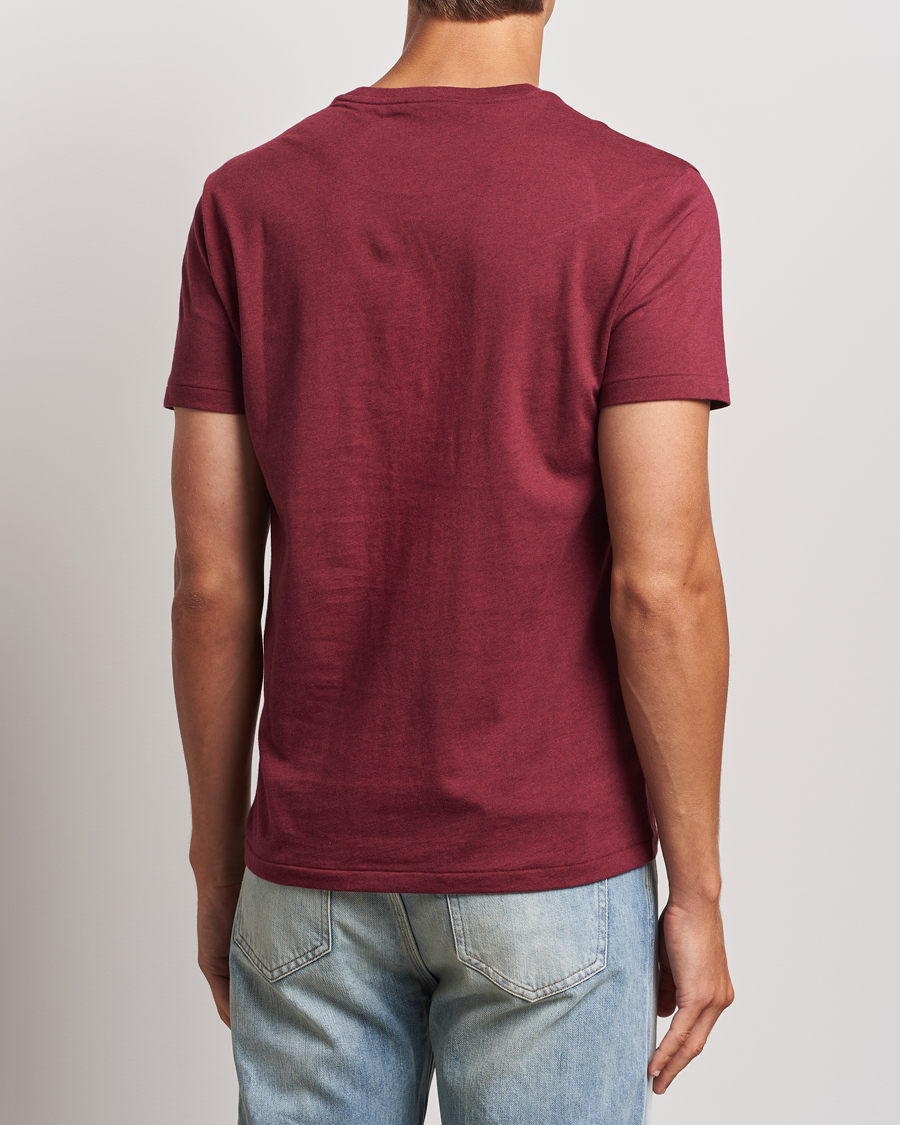 Heren | T-shirts | Polo Ralph Lauren | Custom Slim Fit Tee Vintage Port Heather