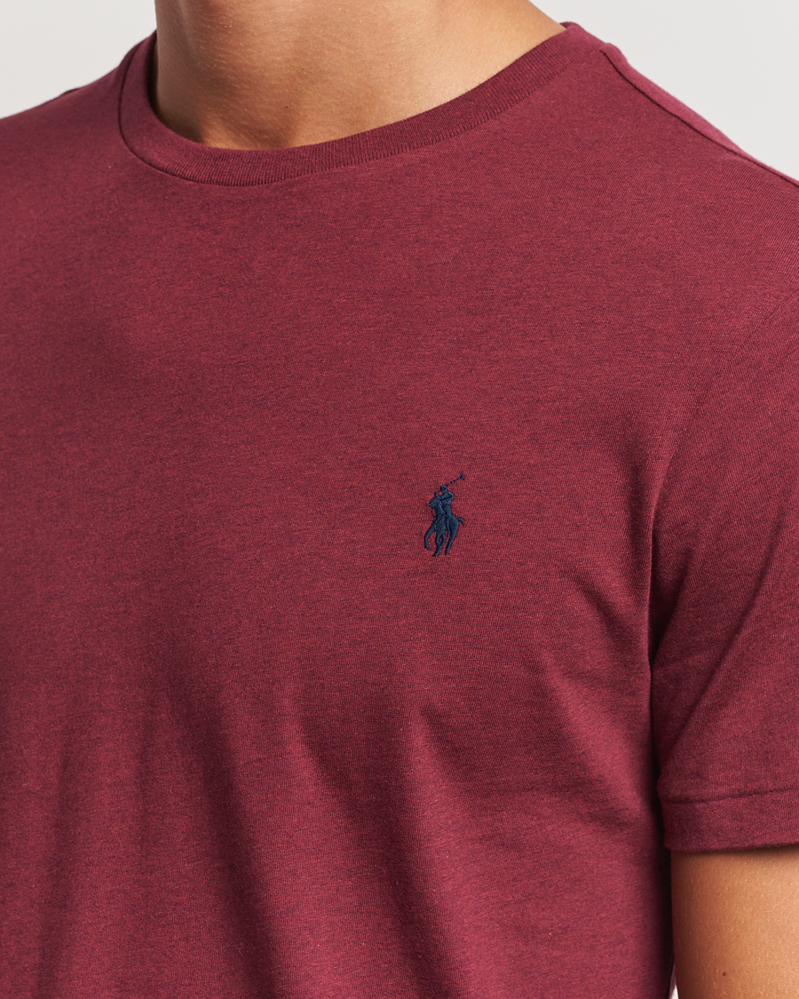 Heren | T-shirts | Polo Ralph Lauren | Custom Slim Fit Tee Vintage Port Heather