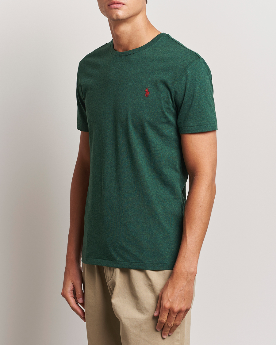 Heren | T-shirts | Polo Ralph Lauren | Custom Slim Fit Tee Scotch Pine Heather