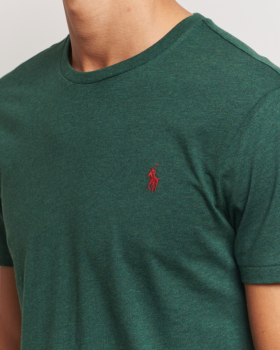Heren | T-shirts | Polo Ralph Lauren | Custom Slim Fit Tee Scotch Pine Heather