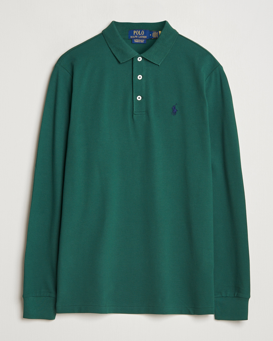 Heren | Truien | Polo Ralph Lauren | Custom Slim Fit Long Sleeve Polo Vintage Pine