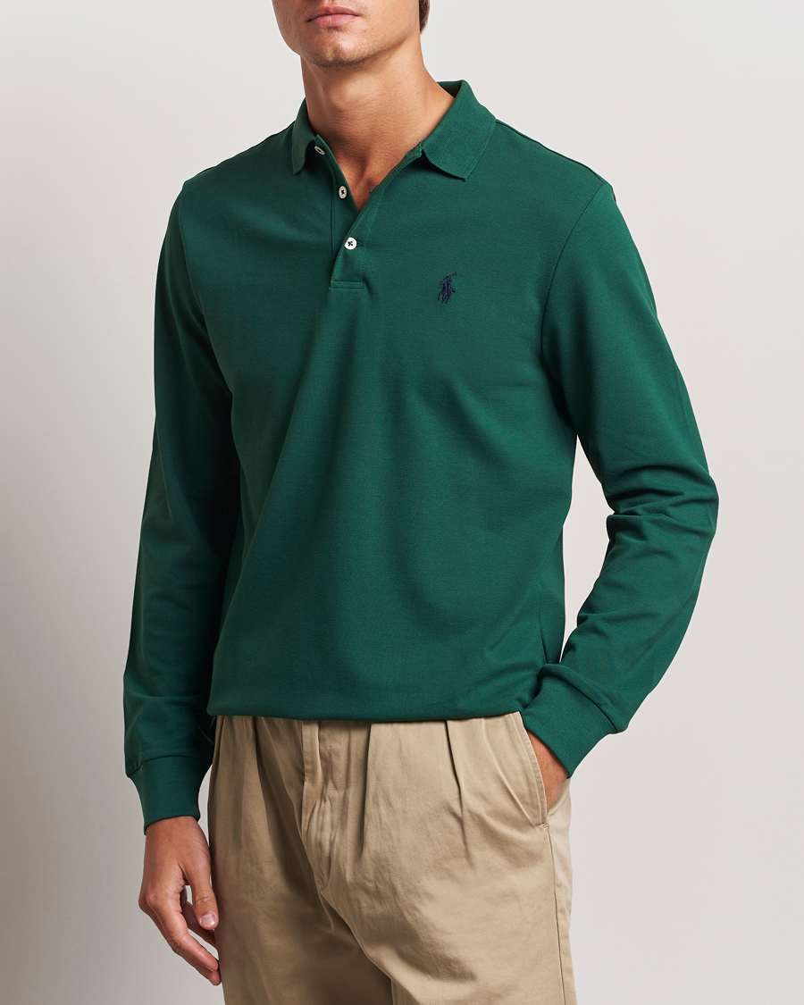 Heren | Truien | Polo Ralph Lauren | Custom Slim Fit Long Sleeve Polo Vintage Pine