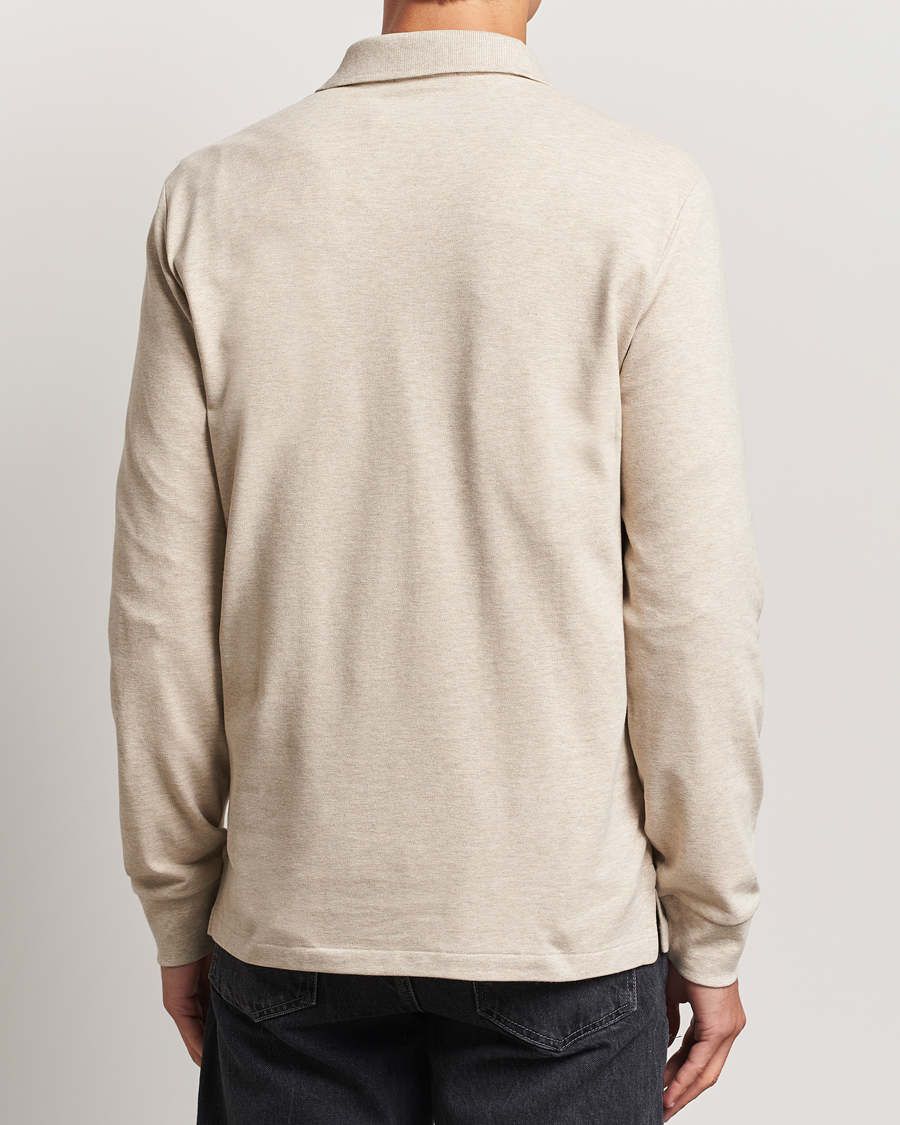 Heren | Truien | Polo Ralph Lauren | Custom Slim Fit Long Sleeve Polo Expedition Dune Heather