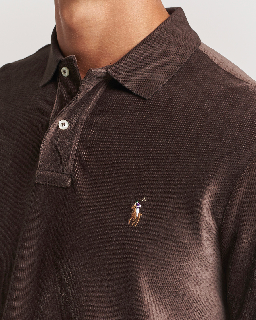 Heren | Truien | Polo Ralph Lauren | Corduroy Long Sleeve Polo Circuit Brown