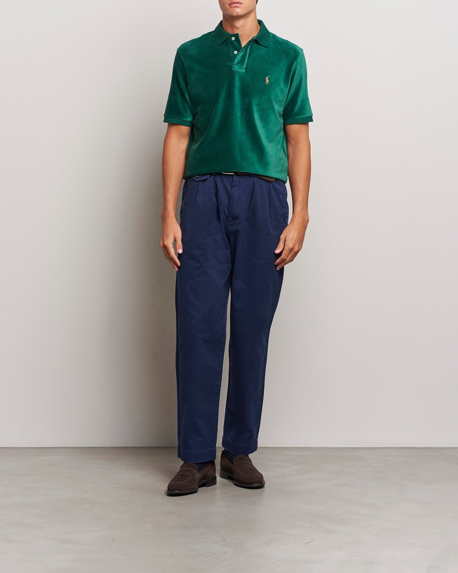 Heren | Polo's | Polo Ralph Lauren | Corduroy Polo Moss Agate