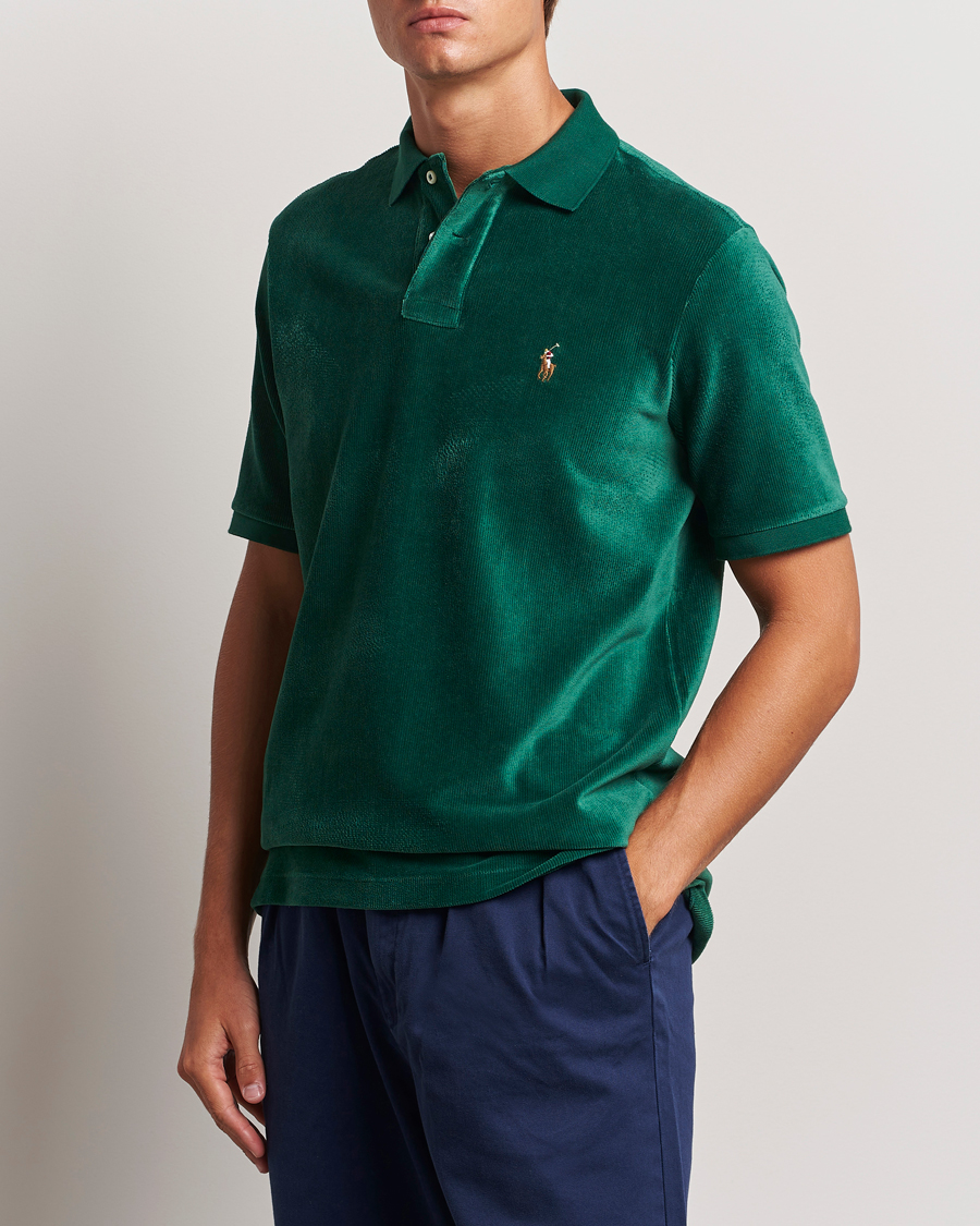 Heren | Polo's | Polo Ralph Lauren | Corduroy Polo Moss Agate