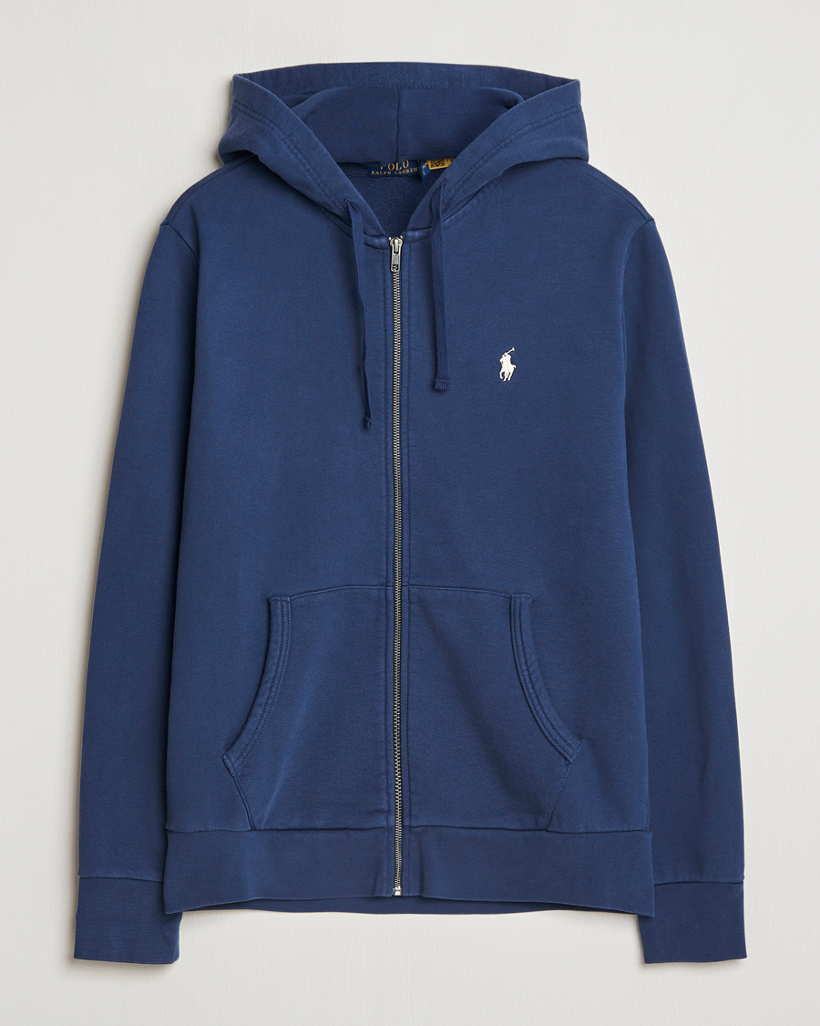 Heren | Truien | Polo Ralph Lauren | Loopback Terry Full-Zip Hoodie Cruise Navy