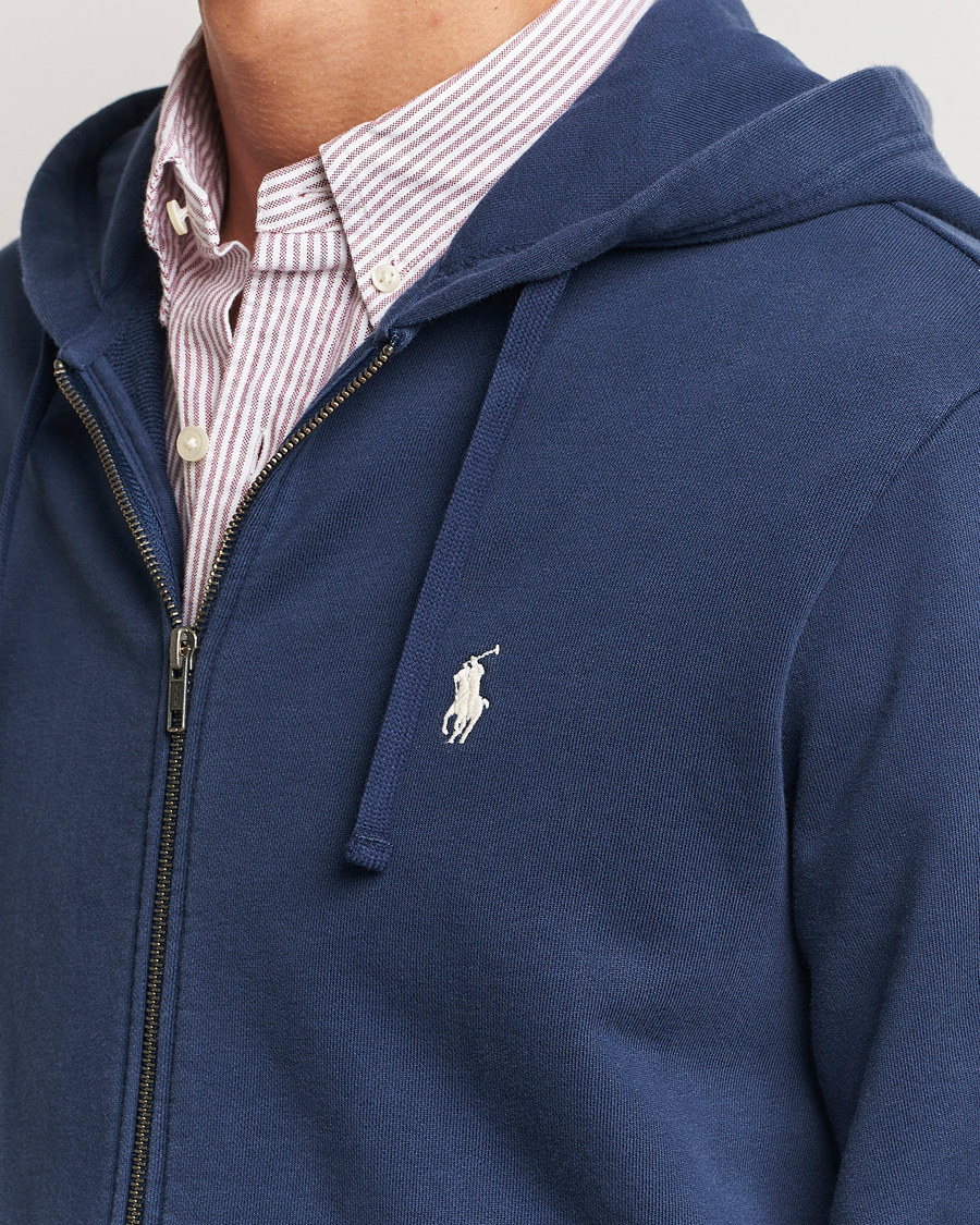 Heren | Truien | Polo Ralph Lauren | Loopback Terry Full-Zip Hoodie Cruise Navy