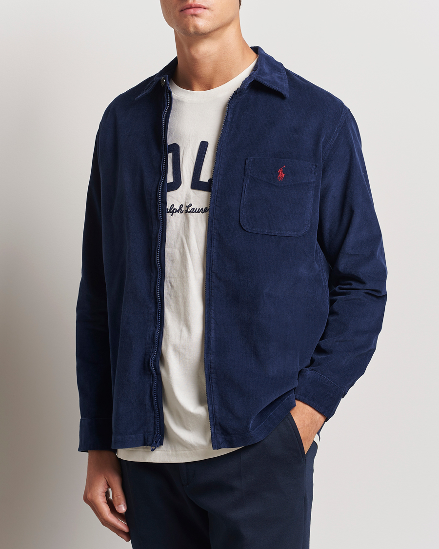 Heren | Overhemden | Polo Ralph Lauren | Corduroy Shirt Jacket Newport Navy