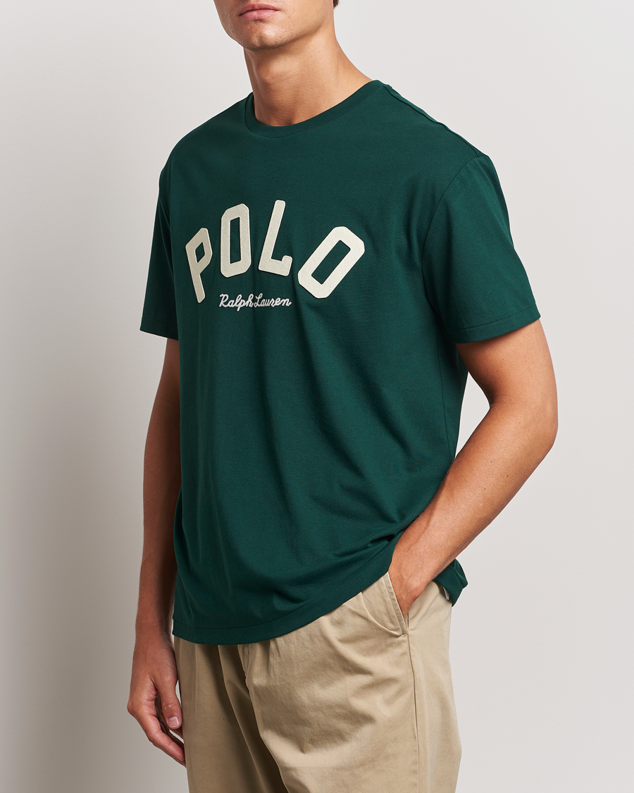 Heren | T-shirts | Polo Ralph Lauren | RL Varsity Tee Moss Agate
