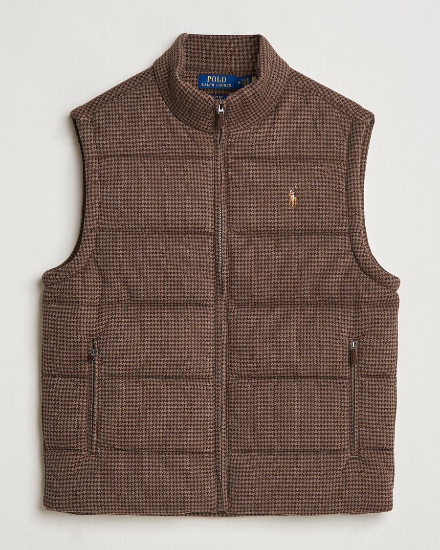 Heren | Jassen | Polo Ralph Lauren | Quilted Vest Cedar Heather Dogtooth