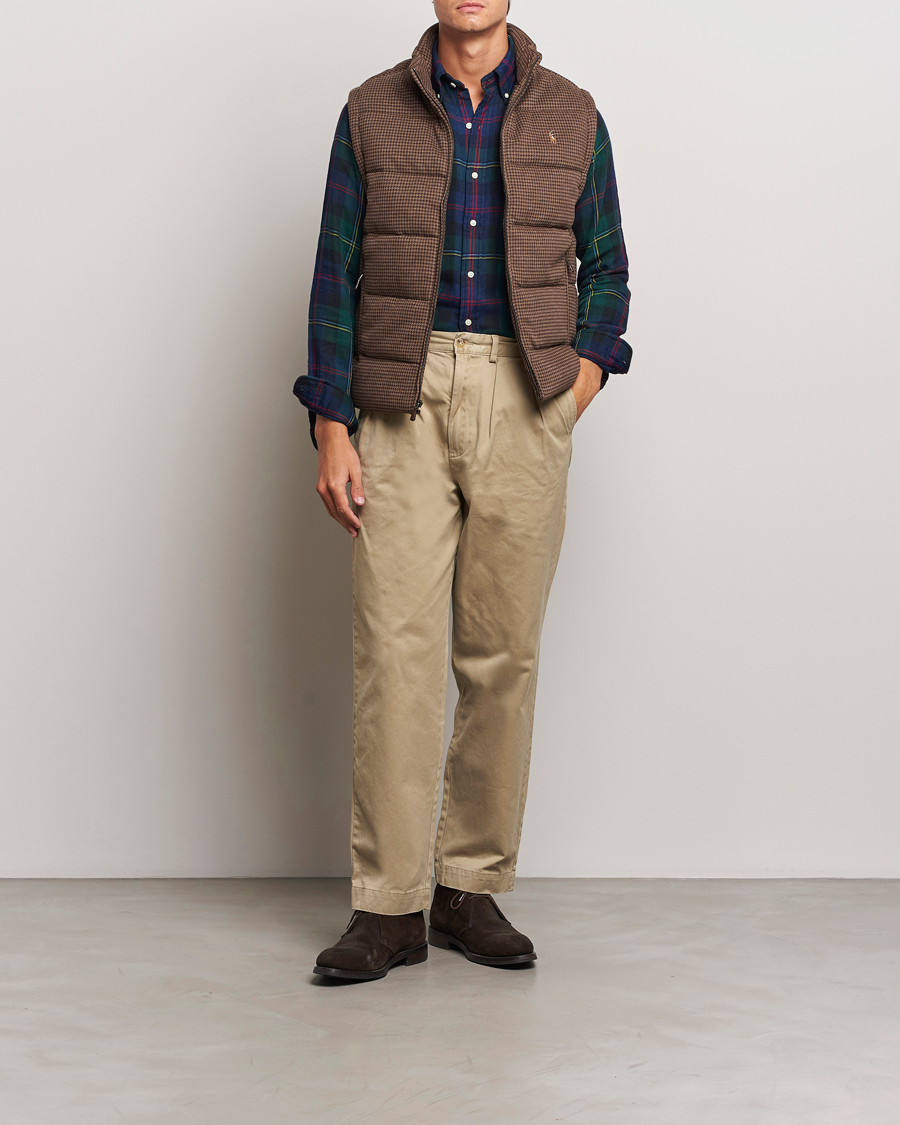 Heren | Jassen | Polo Ralph Lauren | Quilted Vest Cedar Heather Dogtooth