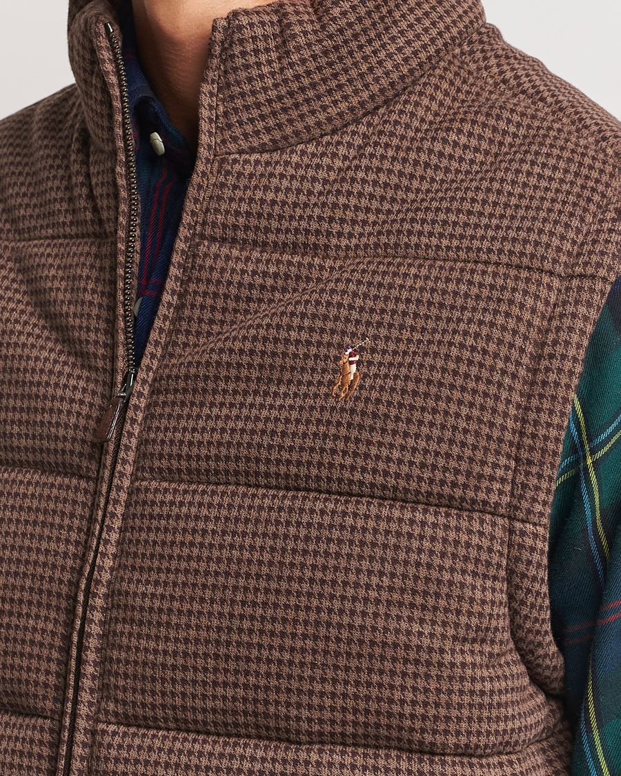 Heren | Jassen | Polo Ralph Lauren | Quilted Vest Cedar Heather Dogtooth