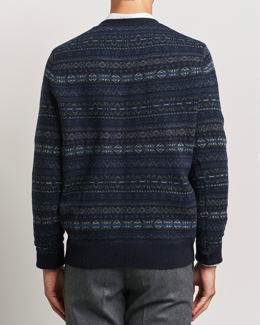 Heren | Truien | Polo Ralph Lauren | Wool Fairisle Sweater Navy Combo